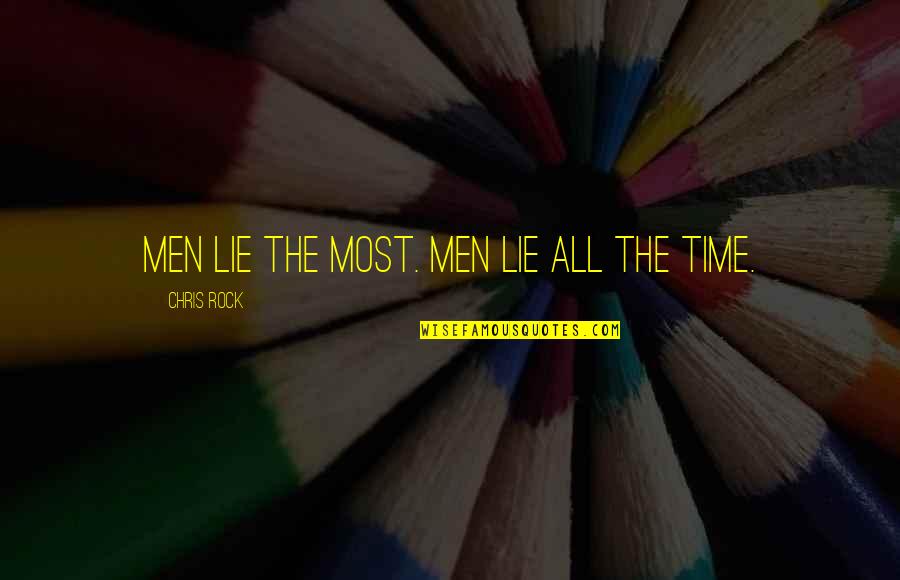 Chris Rock Quotes By Chris Rock: Men lie the most. Men lie all the Chris Rock Quotes By Chris Rock: Men lie the most. Men lie all the