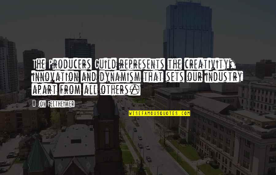 Christian 3281 Quotes By Jon Feltheimer: The Producers Guild represents the creativity, innovation and Christian 3281 Quotes By Jon Feltheimer: The Producers Guild represents the creativity, innovation and