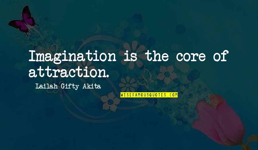 Christian Best Wishes Quotes By Lailah Gifty Akita: Imagination is the core of attraction. Christian Best Wishes Quotes By Lailah Gifty Akita: Imagination is the core of attraction.