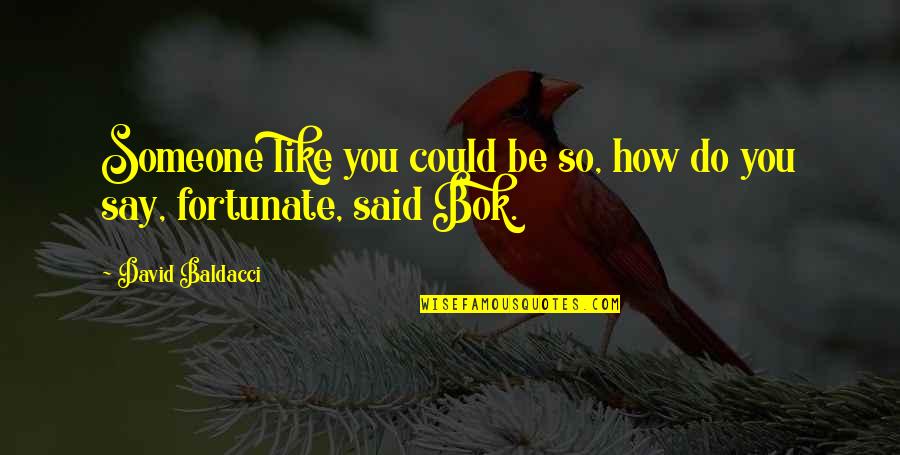 Christian Daily Quote Quotes By David Baldacci: Someone like you could be so, how do Christian Daily Quote Quotes By David Baldacci: Someone like you could be so, how do