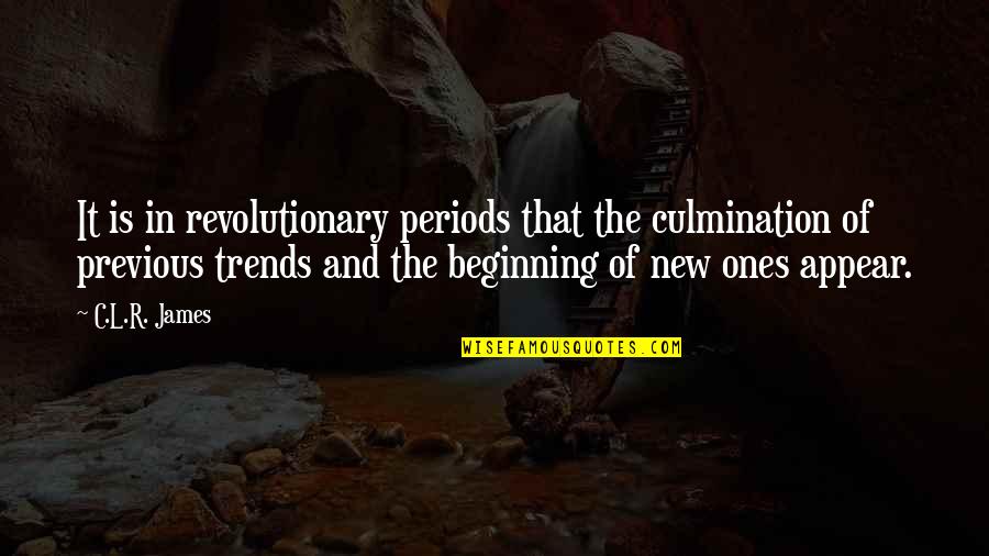 Chumbawamba I Get Knocked Quotes By C.L.R. James: It is in revolutionary periods that the culmination Chumbawamba I Get Knocked Quotes By C.L.R. James: It is in revolutionary periods that the culmination