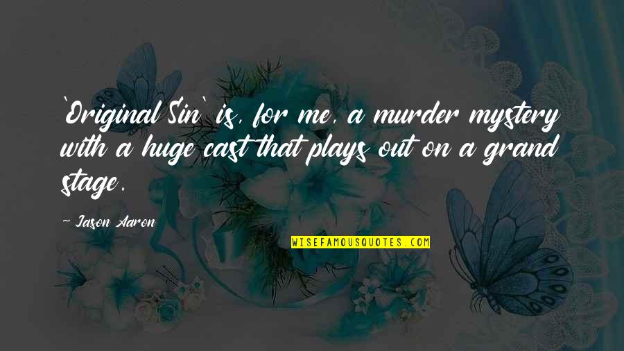 Chungking Express Movie Quotes By Jason Aaron: 'Original Sin' is, for me, a murder mystery Chungking Express Movie Quotes By Jason Aaron: 'Original Sin' is, for me, a murder mystery