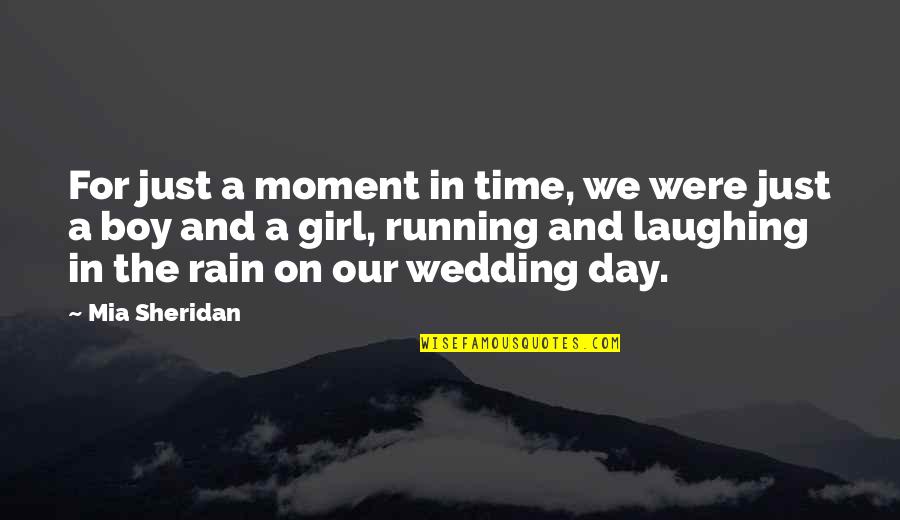 Church Choirs Quotes By Mia Sheridan: For just a moment in time, we were