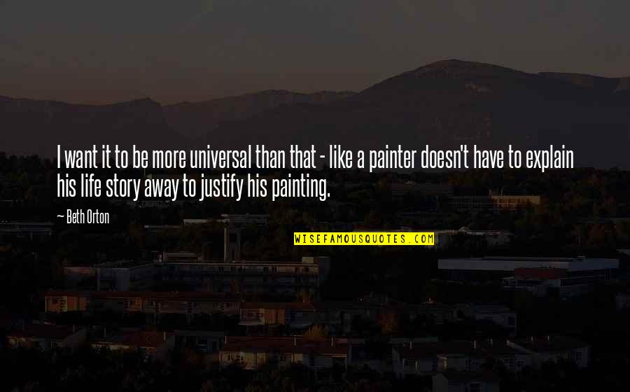 Ciastko Minecraft Quotes By Beth Orton: I want it to be more universal than