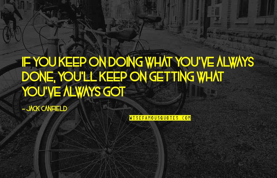 Cib Stock Quotes By Jack Canfield: If You Keep on Doing What You've Always