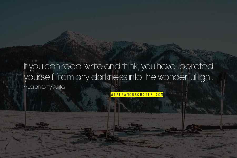 Cicchetti Singapore Quotes By Lailah Gifty Akita: If you can read, write and think, you Cicchetti Singapore Quotes By Lailah Gifty Akita: If you can read, write and think, you