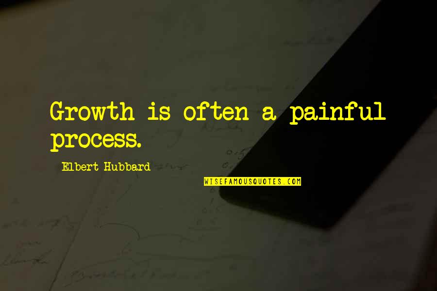 Cihangir Ceylan Quotes By Elbert Hubbard: Growth is often a painful process. Cihangir Ceylan Quotes By Elbert Hubbard: Growth is often a painful process.