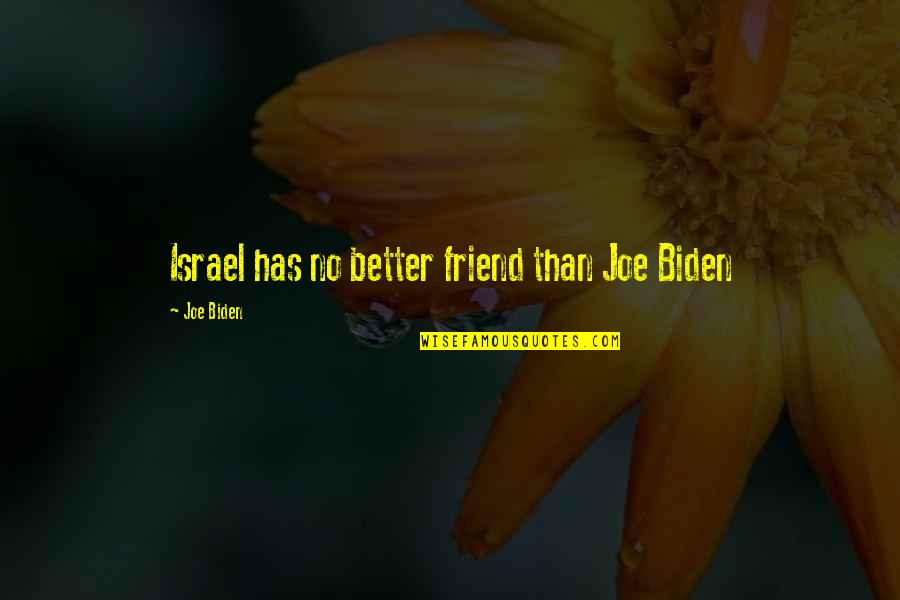 Ciompi String Quotes By Joe Biden: Israel has no better friend than Joe Biden