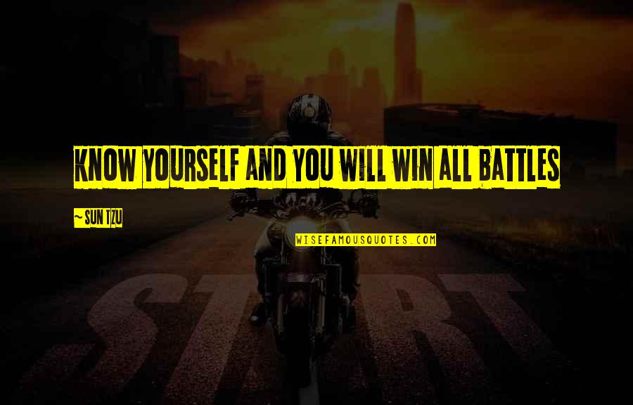 Ciotola Italian Quotes By Sun Tzu: know yourself and you will win all battles