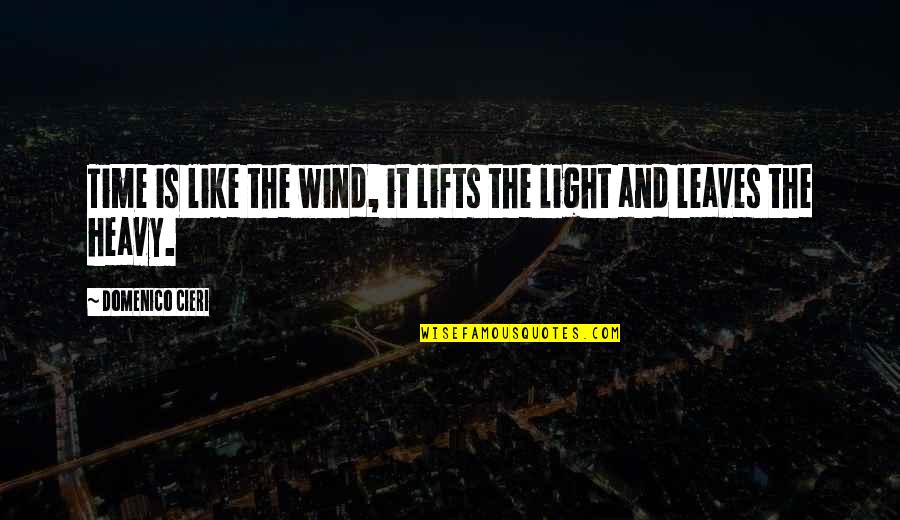 Circumnavigated The World Quotes By Domenico Cieri: Time is like the wind, it lifts the Circumnavigated The World Quotes By Domenico Cieri: Time is like the wind, it lifts the