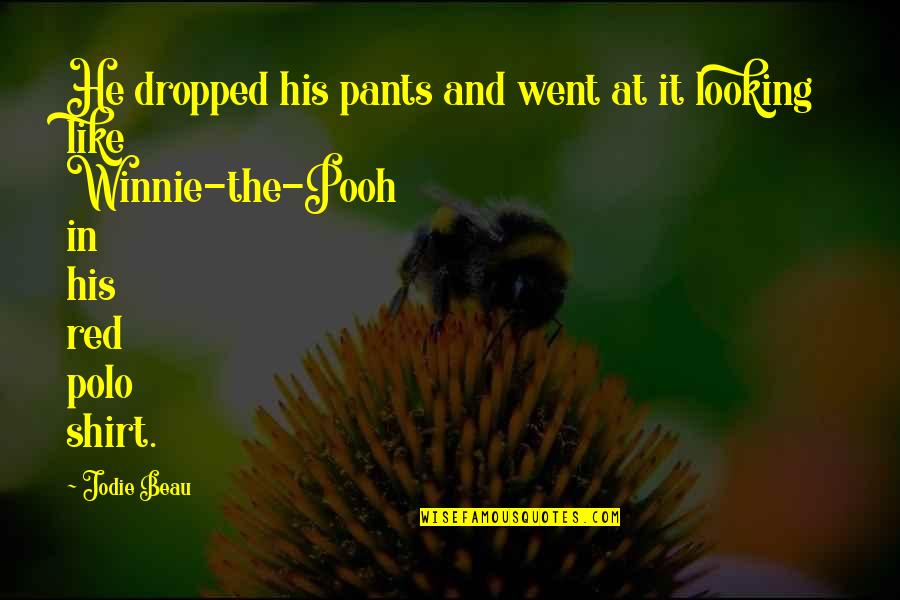 Ciszer Quotes By Jodie Beau: He dropped his pants and went at it Ciszer Quotes By Jodie Beau: He dropped his pants and went at it