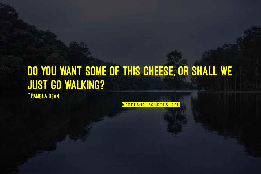 Citizen Cope Quotes By Pamela Dean: Do you want some of this cheese, or