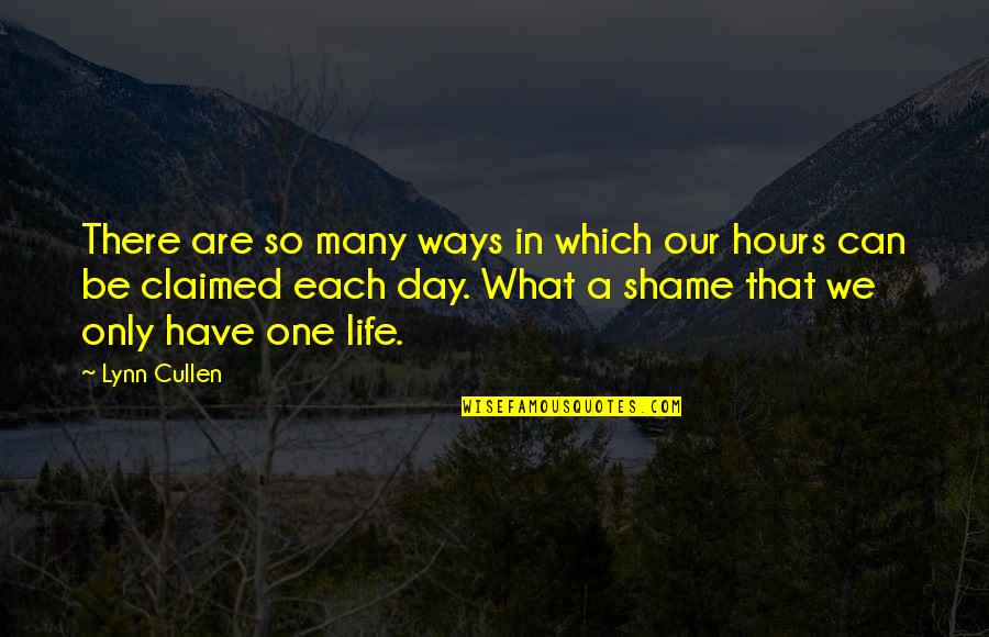 Claimed Quotes By Lynn Cullen: There are so many ways in which our