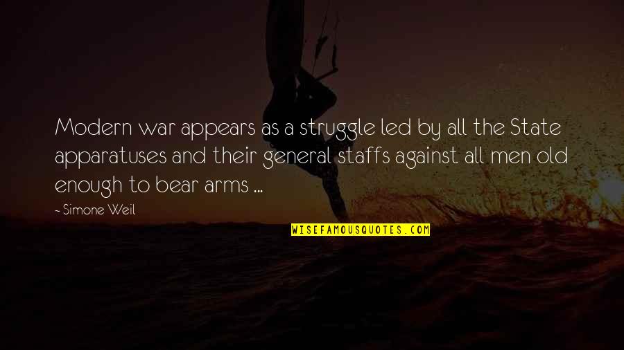 Clarks Shoes Quotes By Simone Weil: Modern war appears as a struggle led by Clarks Shoes Quotes By Simone Weil: Modern war appears as a struggle led by