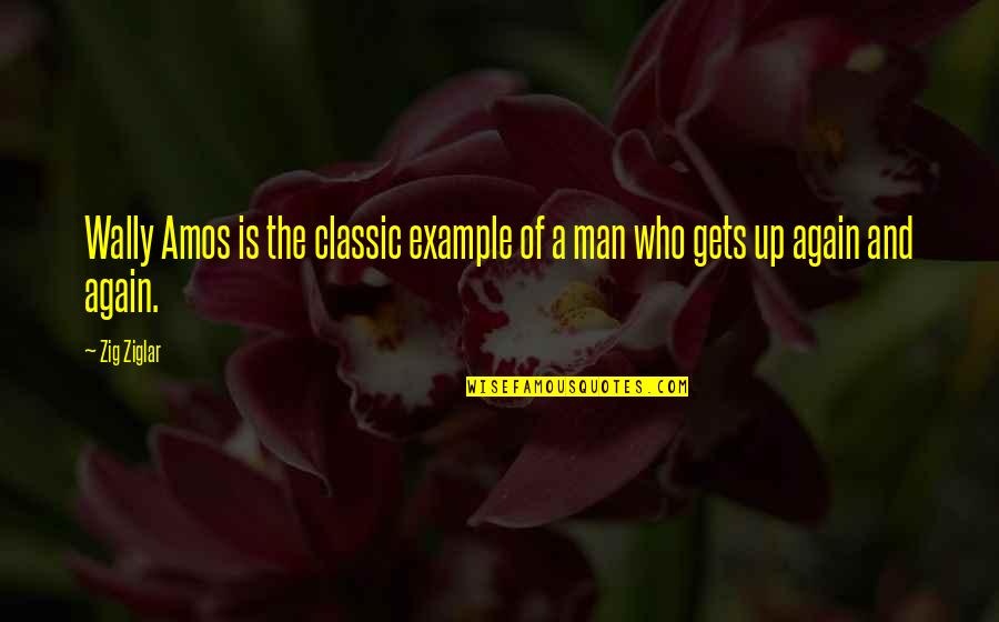 Classates Quotes By Zig Ziglar: Wally Amos is the classic example of a