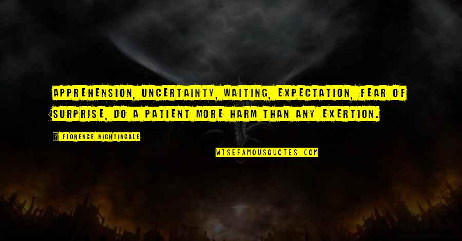 Classic Jim Halpert Quotes By Florence Nightingale: Apprehension, uncertainty, waiting, expectation, fear of surprise, do Classic Jim Halpert Quotes By Florence Nightingale: Apprehension, uncertainty, waiting, expectation, fear of surprise, do