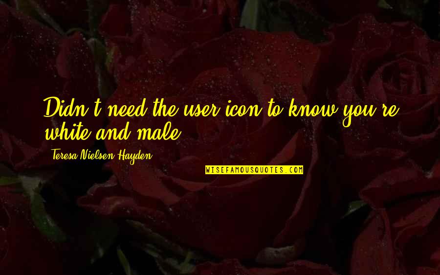 Classiness Automotive Sales Quotes By Teresa Nielsen Hayden: Didn't need the user icon to know you're Classiness Automotive Sales Quotes By Teresa Nielsen Hayden: Didn't need the user icon to know you're