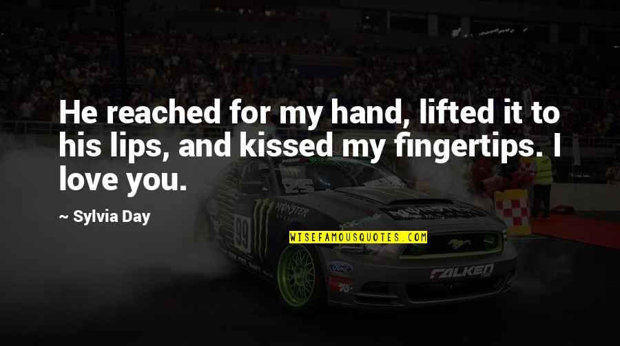 Clearner Quotes By Sylvia Day: He reached for my hand, lifted it to
