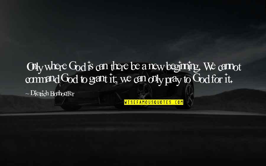 Clem Quotes By Dietrich Bonhoeffer: Only where God is can there be a Clem Quotes By Dietrich Bonhoeffer: Only where God is can there be a