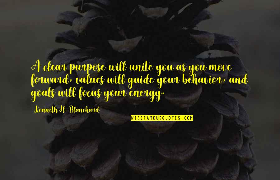 Cliche Came Out Of Its Cage Quotes By Kenneth H. Blanchard: A clear purpose will unite you as you Cliche Came Out Of Its Cage Quotes By Kenneth H. Blanchard: A clear purpose will unite you as you