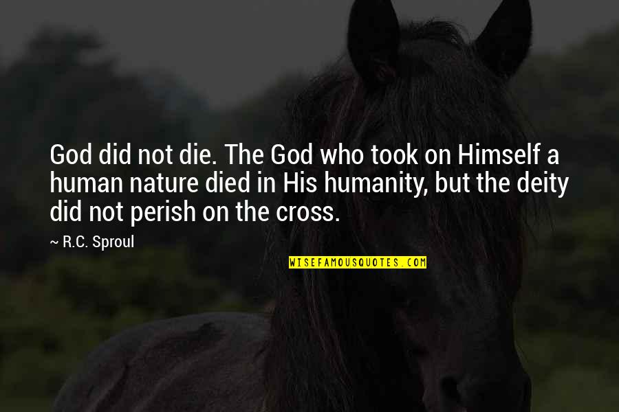 Clokey Milkvetch Quotes By R.C. Sproul: God did not die. The God who took