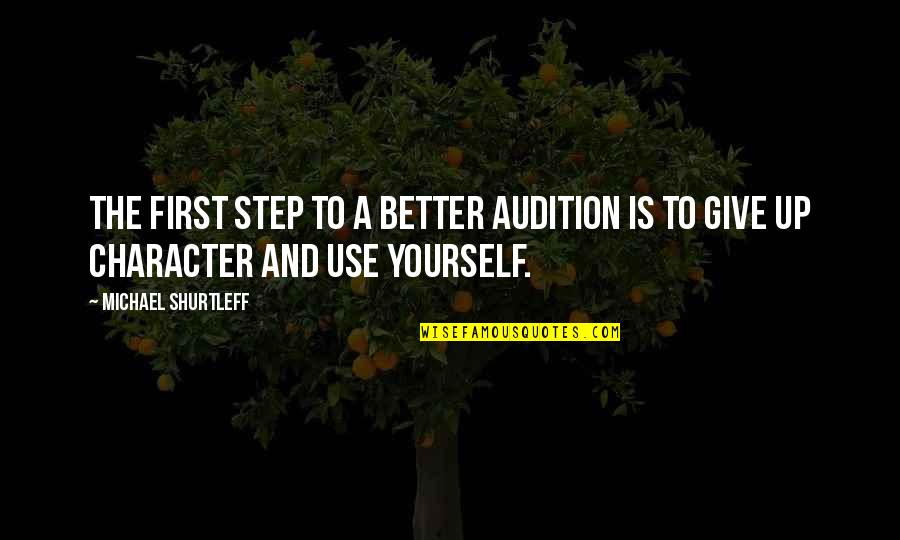 Cmbx Index Quotes By Michael Shurtleff: The first step to a better audition is Cmbx Index Quotes By Michael Shurtleff: The first step to a better audition is