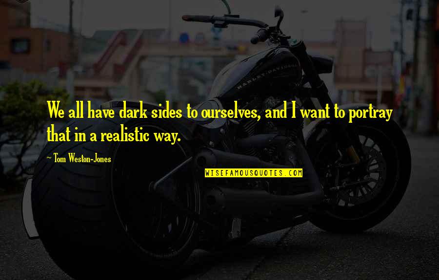 Cmd C With Quotes By Tom Weston-Jones: We all have dark sides to ourselves, and