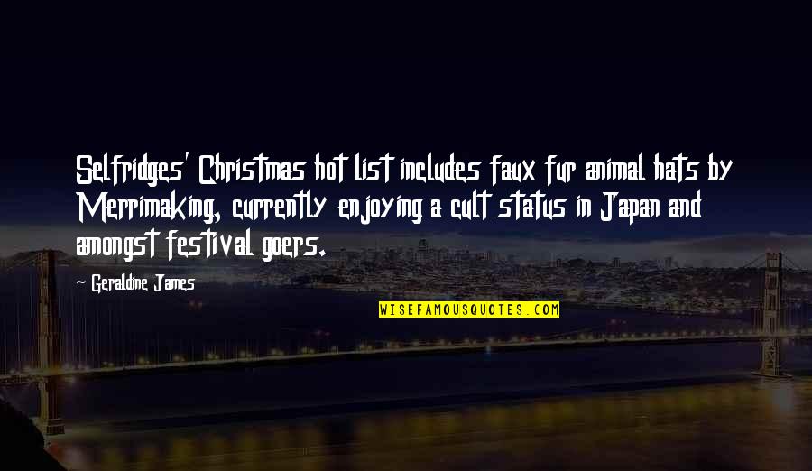 Co Hosting Airbnb Quotes By Geraldine James: Selfridges' Christmas hot list includes faux fur animal