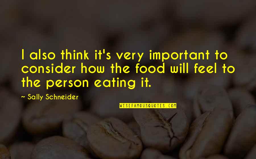 Co Vaccine Registration Quotes By Sally Schneider: I also think it's very important to consider