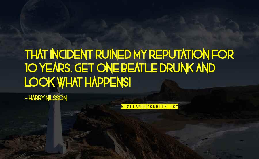 Cobra Kai Laptop Wallpaper Quotes By Harry Nilsson: That incident ruined my reputation for 10 years.