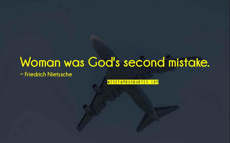 Cohomology Of Groups Quotes By Friedrich Nietzsche: Woman was God's second mistake. Cohomology Of Groups Quotes By Friedrich Nietzsche: Woman was God's second mistake.