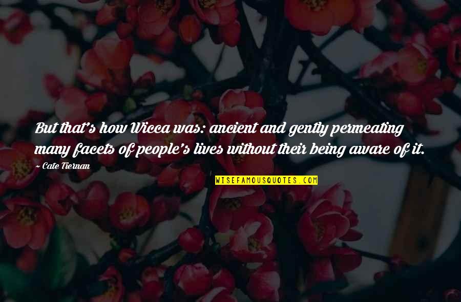 Collaboration And Community Quotes By Cate Tiernan: But that's how Wicca was: ancient and gently Collaboration And Community Quotes By Cate Tiernan: But that's how Wicca was: ancient and gently
