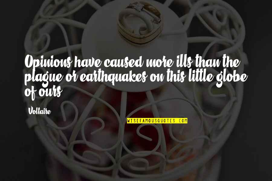 College Locker Room Quotes By Voltaire: Opinions have caused more ills than the plague College Locker Room Quotes By Voltaire: Opinions have caused more ills than the plague