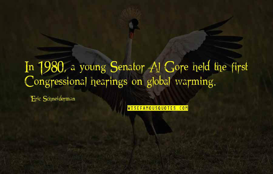 Coloccini Quotes By Eric Schneiderman: In 1980, a young Senator Al Gore held