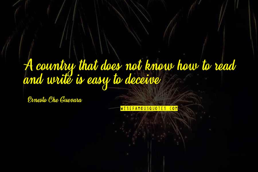 Come And Join Quotes By Ernesto Che Guevara: A country that does not know how to