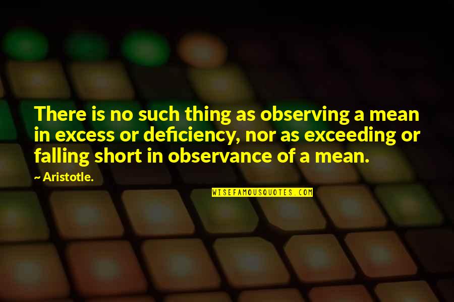 Comfort And Joy Movie Quotes By Aristotle.: There is no such thing as observing a