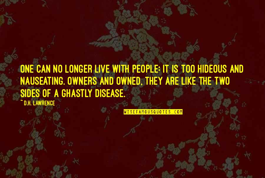 Comparativa De Celulares Quotes By D.H. Lawrence: One can no longer live with people: it