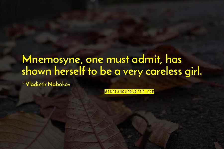 Compare Postage Quotes By Vladimir Nabokov: Mnemosyne, one must admit, has shown herself to Compare Postage Quotes By Vladimir Nabokov: Mnemosyne, one must admit, has shown herself to