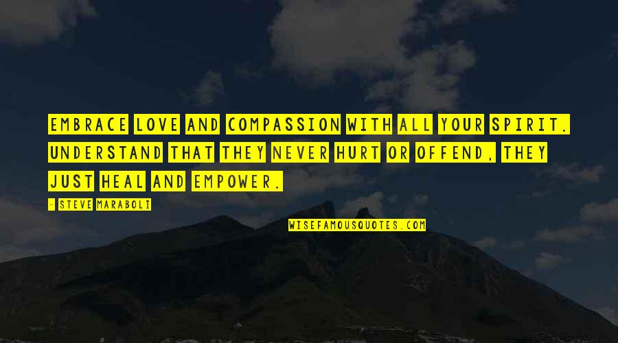 Compassion Inspirational Quotes By Steve Maraboli: Embrace love and compassion with all your spirit. Compassion Inspirational Quotes By Steve Maraboli: Embrace love and compassion with all your spirit.