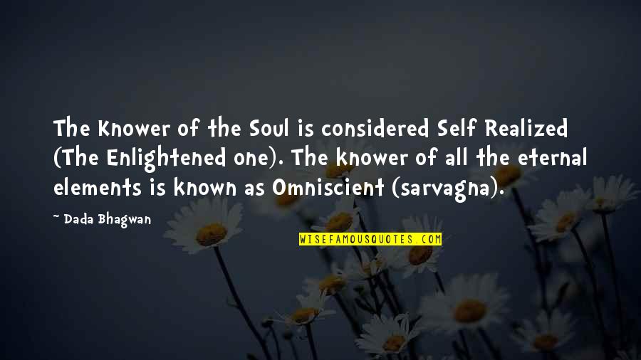 Compendium Live Inspired Quotes By Dada Bhagwan: The Knower of the Soul is considered Self