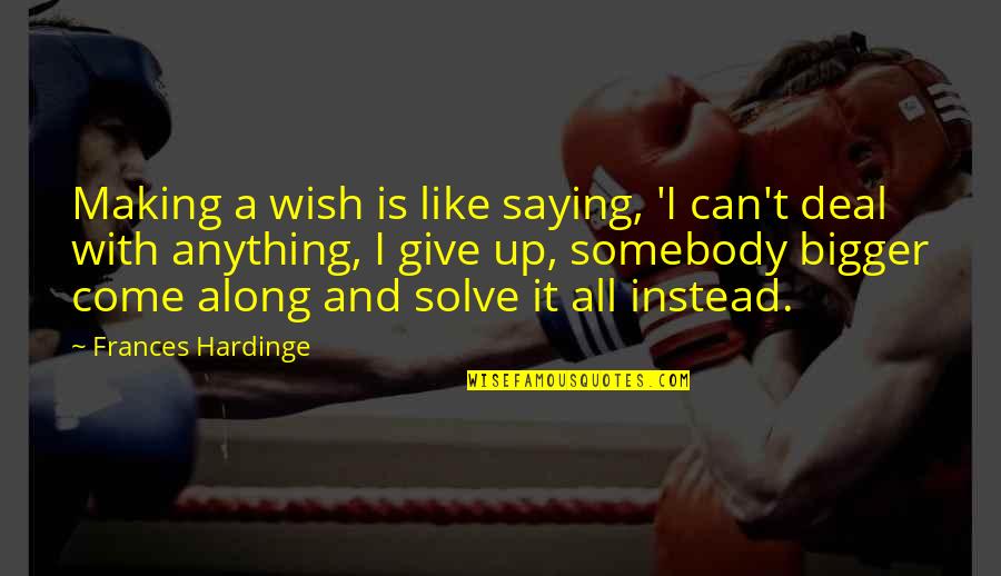 Computherm Manual De Utilizare Quotes By Frances Hardinge: Making a wish is like saying, 'I can't Computherm Manual De Utilizare Quotes By Frances Hardinge: Making a wish is like saying, 'I can't