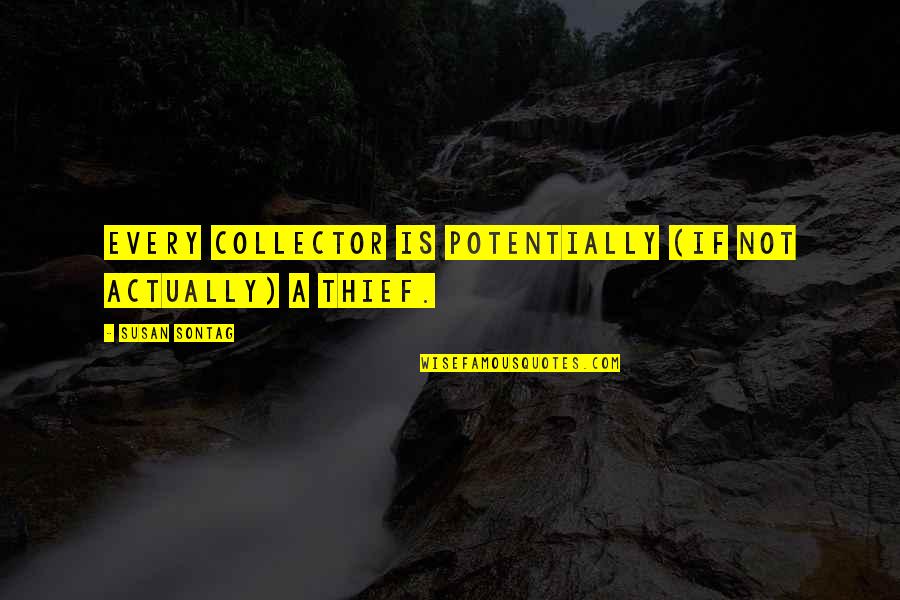 Concatenate Quotes By Susan Sontag: Every collector is potentially (if not actually) a