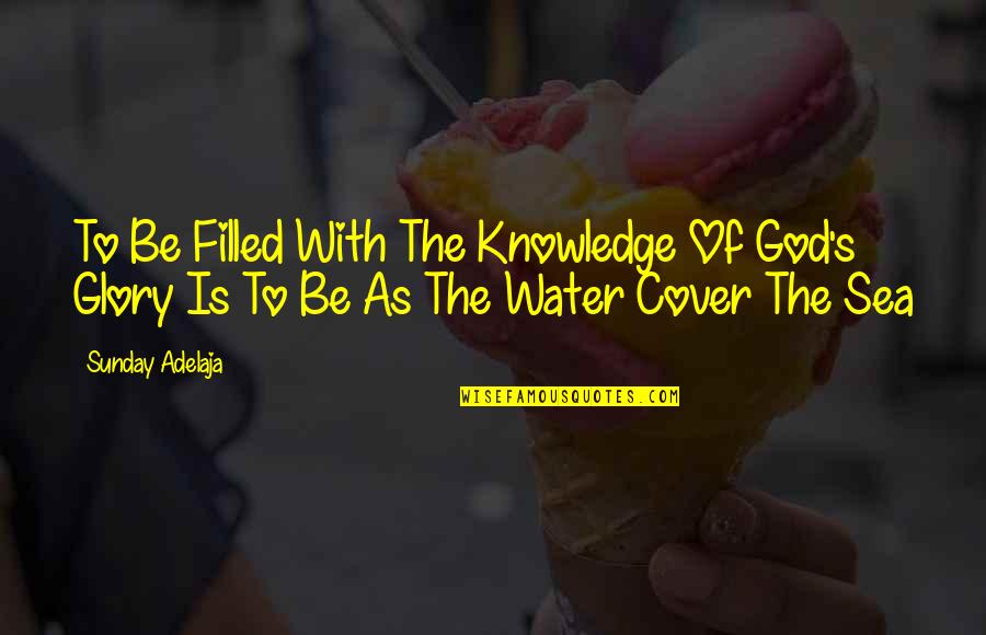 Concentrical Quotes By Sunday Adelaja: To Be Filled With The Knowledge Of God's