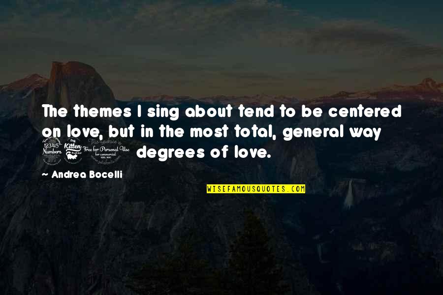 Concrete Basement Quotes By Andrea Bocelli: The themes I sing about tend to be Concrete Basement Quotes By Andrea Bocelli: The themes I sing about tend to be