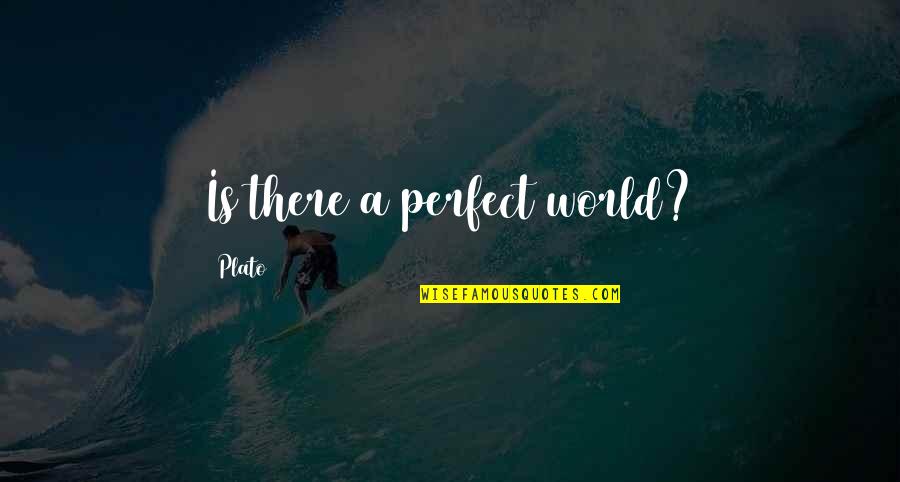 Conella Mums Quotes By Plato: Is there a perfect world?