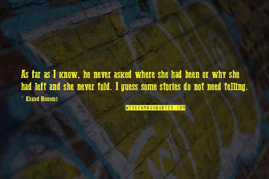 Confermare Sinonimi Quotes By Khaled Hosseini: As far as I know, he never asked Confermare Sinonimi Quotes By Khaled Hosseini: As far as I know, he never asked