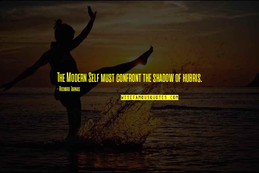 Confront Quotes By Richard Tarnas: The Modern Self must confront the shadow of