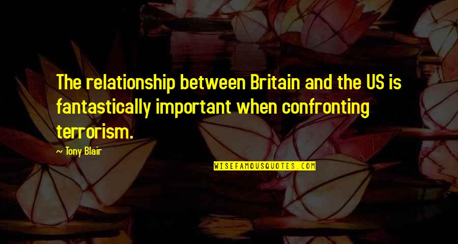 Confronting Quotes By Tony Blair: The relationship between Britain and the US is