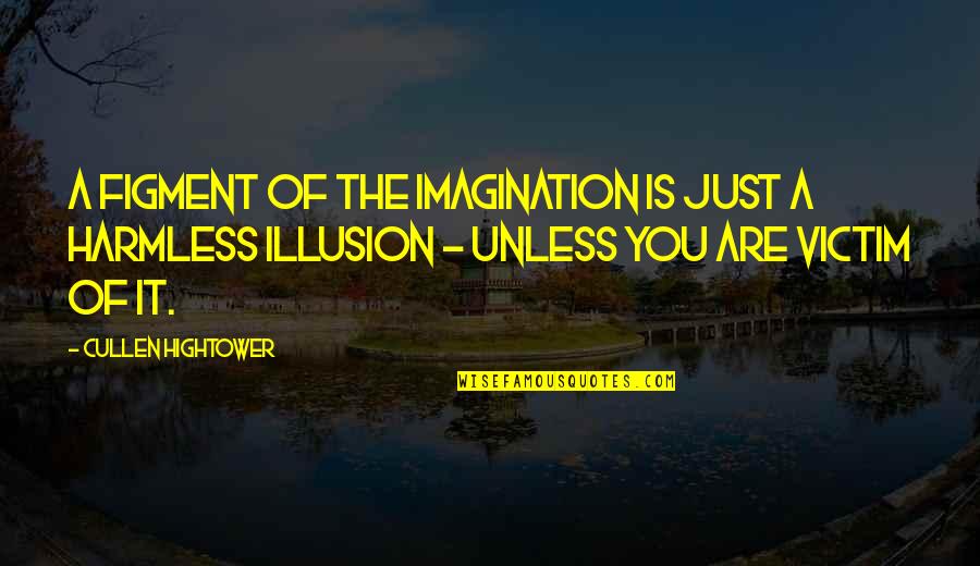 Congratular Priberam Quotes By Cullen Hightower: A figment of the imagination is just a