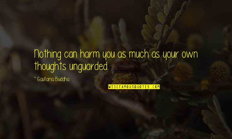 Connect With Nature Quotes By Gautama Buddha: Nothing can harm you as much as your